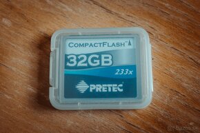 CF -  Pretec 32 GB 233x Compact Flash - 7