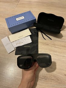 Gucci slnečné okuliare GG0983S - čierne (GG2) - 7