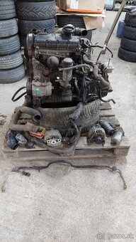 Motor + prevodovka 4x4 vw sharan galaxi alhambra 7M 4motion - 7