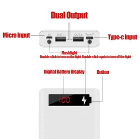 Predam Powerbanka s kapacitou 20800 mAh - 7