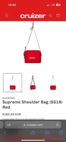 Supreme shoulder bag ss19 red - 7