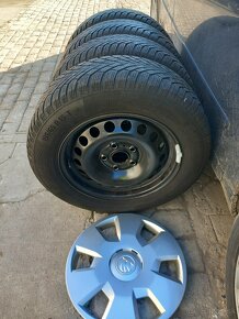 Zimne pneumatiky 195/65R15 plus disky - 7