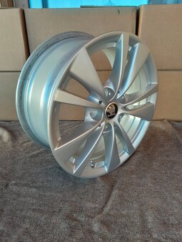 Alu disky R16 5x112 Et52 7J Škoda Seat Audi Volkswagen - 7