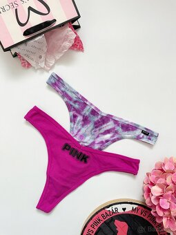 Victoria’s Secret PINK tanga nohavičky L - 7