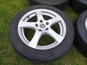 17" ALU 5x115 / opel insignia/ + letné 215/55 r17 Continenta - 7