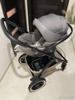 Kočík MON Relaxx + vajíčko CYBEX s ISOFIX - 7