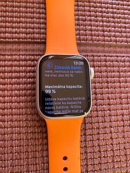 Apple Watch Series 8 41mm strieborné - 7