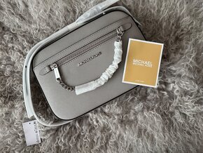 Michael Kors peaŕ grey crossbody - 7