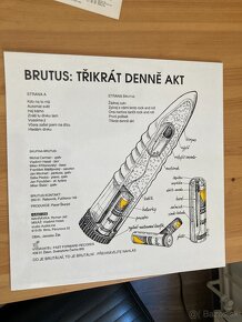 LP deska Brutus - Třikrát Denně Akt - Mint (nová) - 7