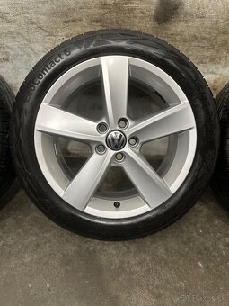 Letná sada 5x100 R16 , 215/45/16 - VW Polo, Fabia, Rapid - 7