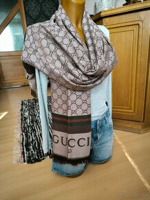 Luxusný šál Gucci + ponožky Gucci ako darček - 7