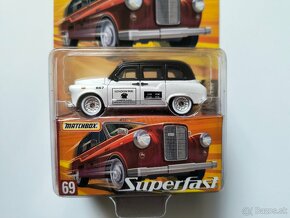 Matchbox Superfast 2006 - London Taxi - dve varianty - 7