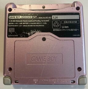 GameBoy Advance SP Pink - 7