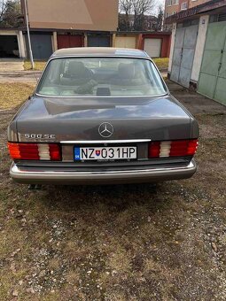 Predam Mercedes benz W126.500SE - 7