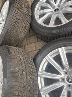 ALU KOLESÁ 5X112 R20 AUDI Q7 SADA ZIMA - 7