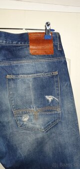 Zara jeans pánske rifle veľkosť 34 - 7