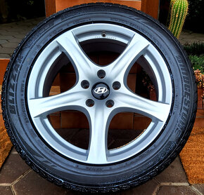 alu R18 5x114,3 orig. Hyundai + Kia, zimné pneu 235/50, TOP - 7