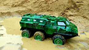 Nové RC auto Military Armádní Transportér 6x6 - 7