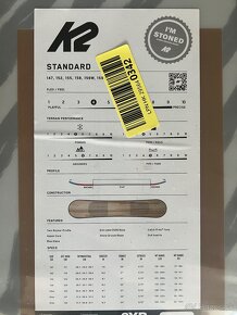 Nový K2 standard 2024 snowboard 155 - 7