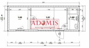 Predám celoročný 2-izbový modulový dom 25m2,chata - záhradný - 7