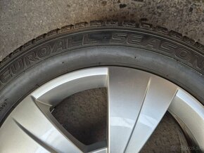 sada na SUPERB 5x112 r17 ET41 + celoročné 215/55 r17 FALKEN - 7