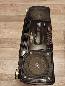 Sharp QW T238H BK radiomagnetofon retro kazeťák - 7