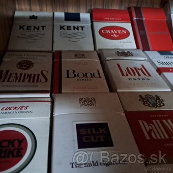 Zbierka cigaretových krabičiek - 7