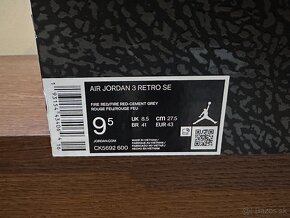 Jordan 3 Retro SE 43 - 7