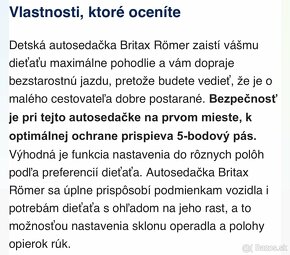 Autosedačka s isofixom Britax Römer - 7