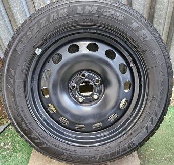 Originálna zimná sada VW - 5x100 r16 +Bridgestone 195/60 r16 - 7