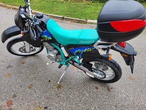 Kawasaki KLX 650 dualsport , el.štartér TOP, vodičák A2 - 7