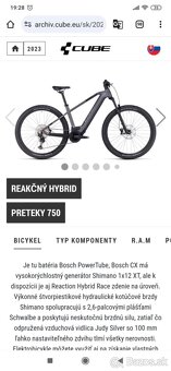 Predám bicykel Cube reaction hybrid race 750 grey - 7