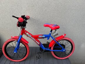 Predáme dva detské bicykle Spiderman veľkosti 14 a 16 - 7