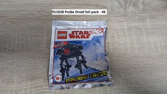 Predám Lego Star Wars figurky, polybagy, rôzne promo - 7