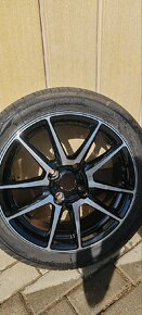 Predám elektróny s pneu. 205/45 R16 4x108 - 7