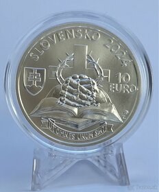 10 euro 2024 - strieborna minca Jan Chryzostom Korec - 7