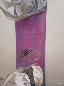 nadherny damsky snowboard BURTON dlzka 149 cm - 7