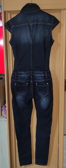 Dámsky riflový overal denim blue S/M nový - 7