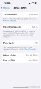 Predám IPhone 15 PRO + príslušenstvo - 7