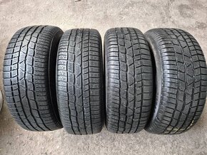 215/60 r16 zimné 4 ks CONTINENTAL dezén 8,6 - 5,1 mm - 7