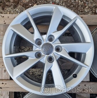 ORIGINÁL AUDI HLINÍKOVÉ DISKY 5x112 R16 - 7