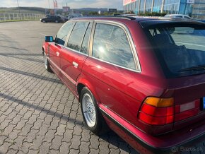 BMW E34 Zimna , 530i V8, Original manual, Calypsorot metalic - 7