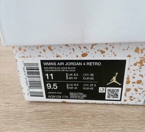 Air Jordan 4 Metalic Gold - 7