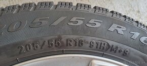 Alu 16" 5x112 r16 zimne pneumatiky 205/55r16 Pirelli - 7