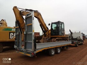 Nákladný príves vlek JCB Terex CAT Bobcat Kubota - 7