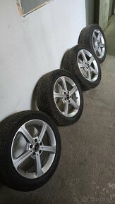 205/55 R17 zimne pneu s Mercedes diskami - 7