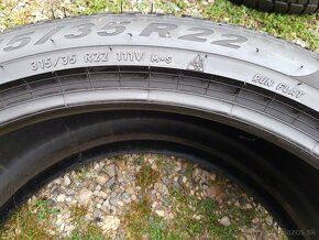 315/35 r22 zimné pneumatiky 4ks Pirelli DOT2021 - 7