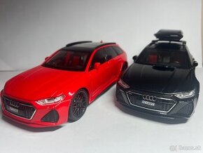 Audi RS6 Avant 1:24 - čierna alebo červená metalíza - 7