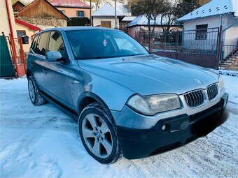 Predám BMW X3 vo výbornom stave. Motor 3.0d 150kw s automati - 7