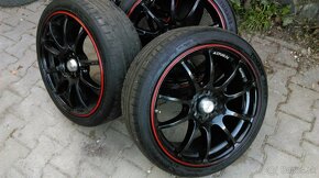 5x112 5x100 r17 ADVAN RACING dvojrozteč - 7